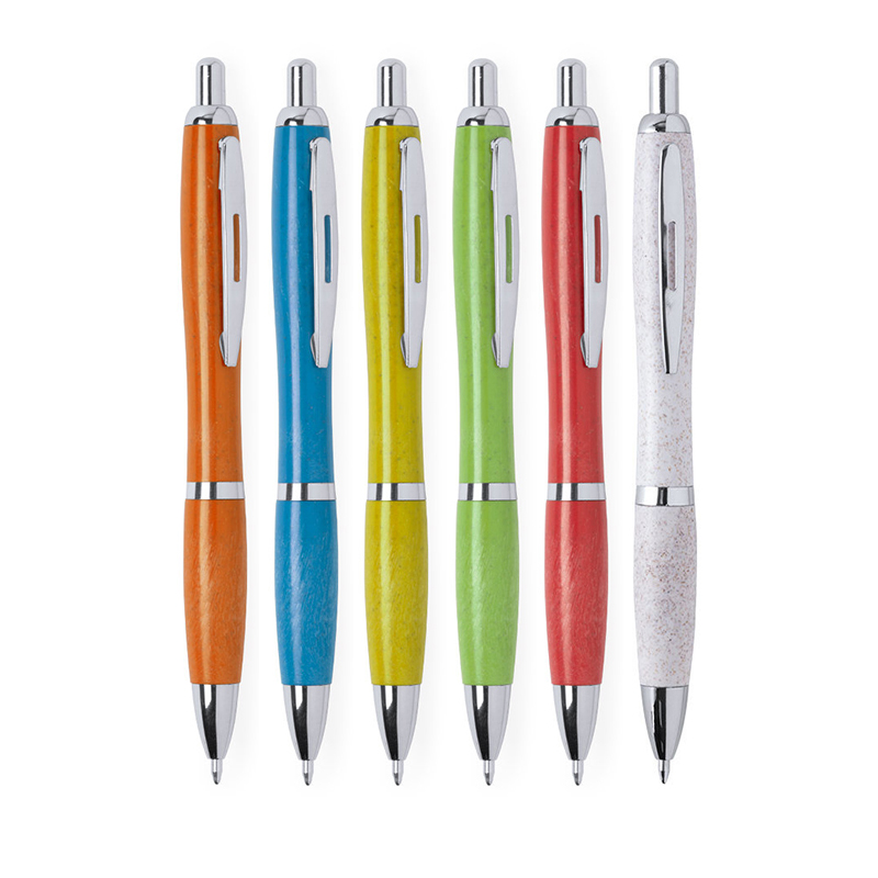 Wheat straw ballpoint pen | Eco gift